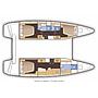 Book yachts online - catamaran - Lagoon 42 Version 3 Cabinas Full Equipe - Side - rent