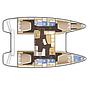 Book yachts online - catamaran - Lagoon 42 (4 dbl / 1 single ) - STOLOS - rent