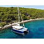 Book yachts online - catamaran - Dufour 48 Catamaran - VAR - BLUE HULL, AC+GEN., UNDERWATER LIGHTS - rent