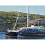 Book yachts online - catamaran - Dufour 48 Catamaran - LER - BLUE HULL, AC+GEN., UNDERWATER LIGHTS - rent