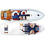 Book yachts online - motorboat - Fairline Squadron 55 - Queen - rent