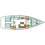 Book yachts online - sailboat - Cyclades 50.5 - Ikaros - rent
