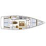 Book yachts online - sailboat - Hanse 495 - Kairos - rent