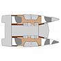 Book yachts online - catamaran - Isla 40 - SAM - rent