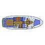 Book yachts online - motorboat - Adria 1002 - Karolina - rent
