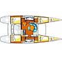 Book yachts online - catamaran - Lagoon 380 - Mahi Mahi - rent