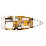 Book yachts online - sailboat - Jeanneau 379 - Anchored in Hope - rent