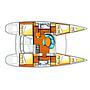 Book yachts online - catamaran - Lagoon 380 - Dino - rent