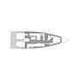 Book yachts online - sailboat - Elan GT 6 Porsche Design 50 feet with AC and Generator - Revolution - rent