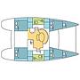 Book yachts online - catamaran - Lagoon 380(12) - Rosalba - rent