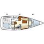 Book yachts online - sailboat - Hanse 355 - Bel Vento - rent