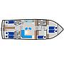 Book yachts online - motorboat - Gruno 38 Classic - Atlantic - rent
