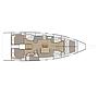 Book yachts online - sailboat - Oceanis 46.1 - KOS 46.4 - rent