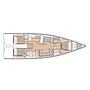 Book yachts online - sailboat - Oceanis Yacht 54 - BIG BLUE - with AC and generator - rent