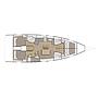 Book yachts online - sailboat - Oceanis 46.1 (5/3) - PARADISEA - rent