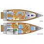 Book yachts online - sailboat - Moody 54 - Adventuro - rent
