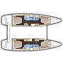 Book yachts online - catamaran - Lagoon 42 - Da Vinci - rent