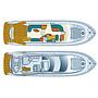Book yachts online - motorboat - Altamar 64 - Lady L - rent