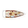 Book yachts online - sailboat - Oceanis 40 - Fryda - rent
